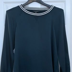 Navy classic Banana Republic blouse